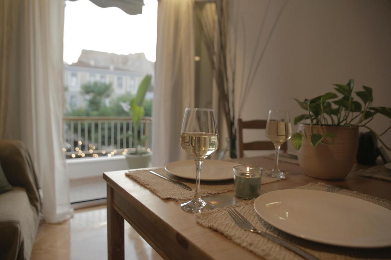 Apartamento Acropolis View-Living Stone Amethyst Atenas Exterior foto