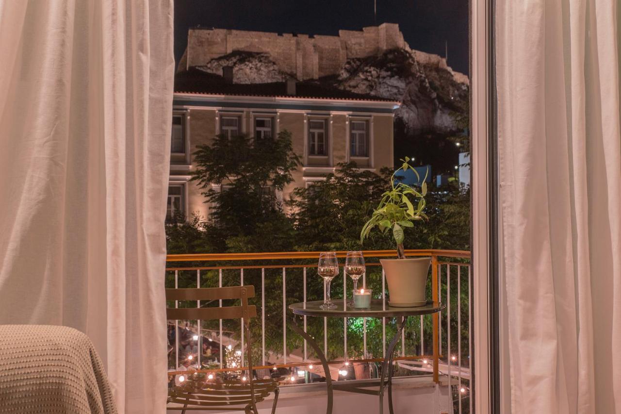 Apartamento Acropolis View-Living Stone Amethyst Atenas Exterior foto