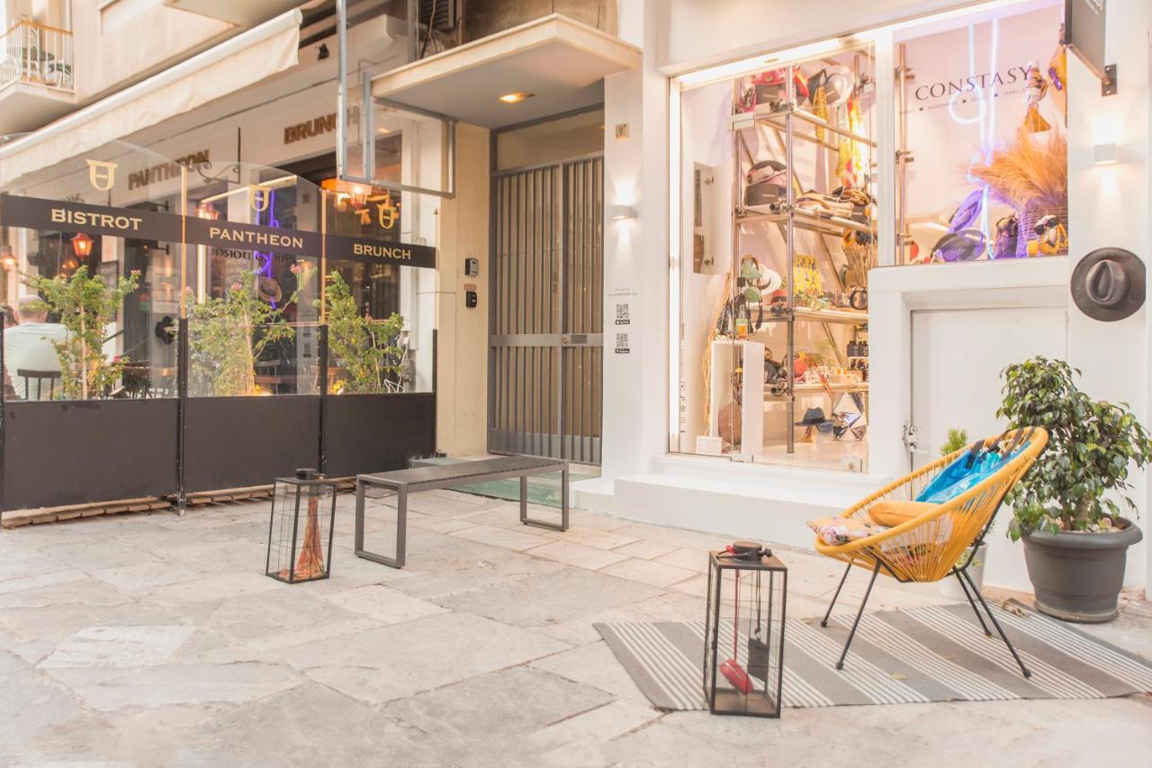 Apartamento Acropolis View-Living Stone Amethyst Atenas Exterior foto